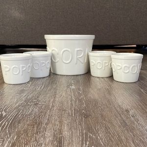 Ceramic Popcorn Bowls